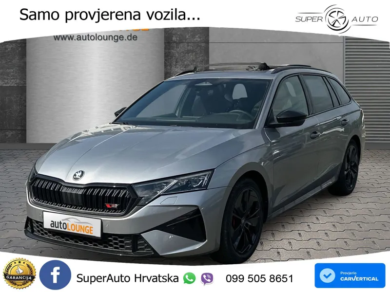 Škoda Octavia Combi RS 2.0 TSI (265 KS) DSG MATRIX+GR SJED+KAM