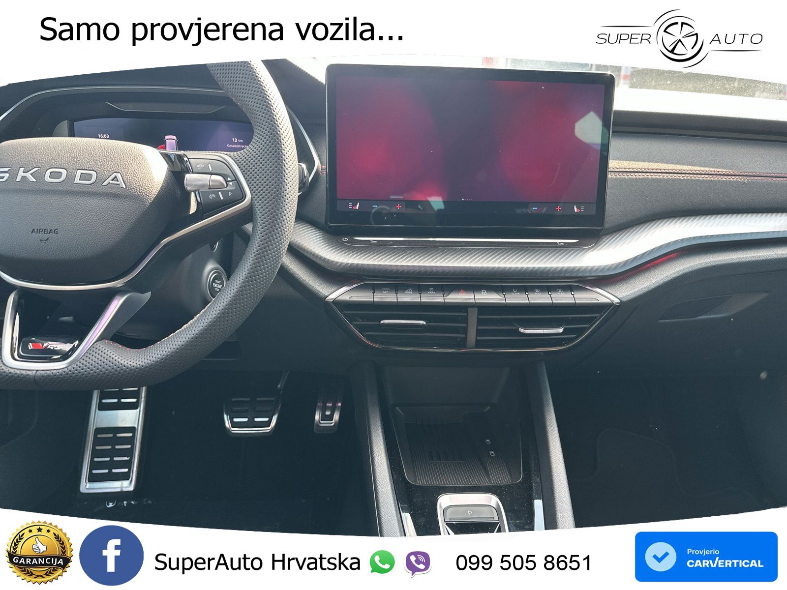 Škoda Octavia Combi RS 2.0 TSI (265 KS) DSG MATRIX+GR SJED+KAM