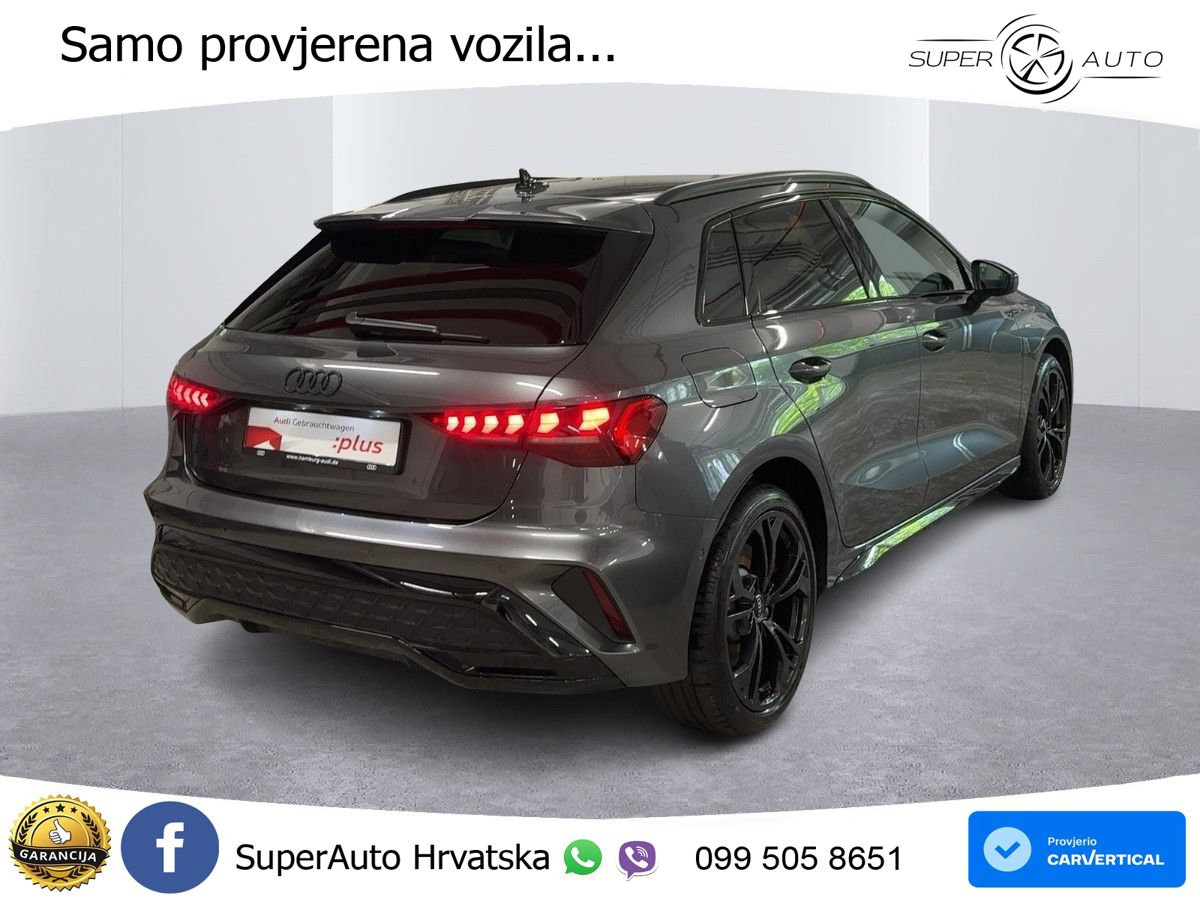 Audi A3 45 TFSIe (272 KS) S tronic S line LED+GR SJED+ACC