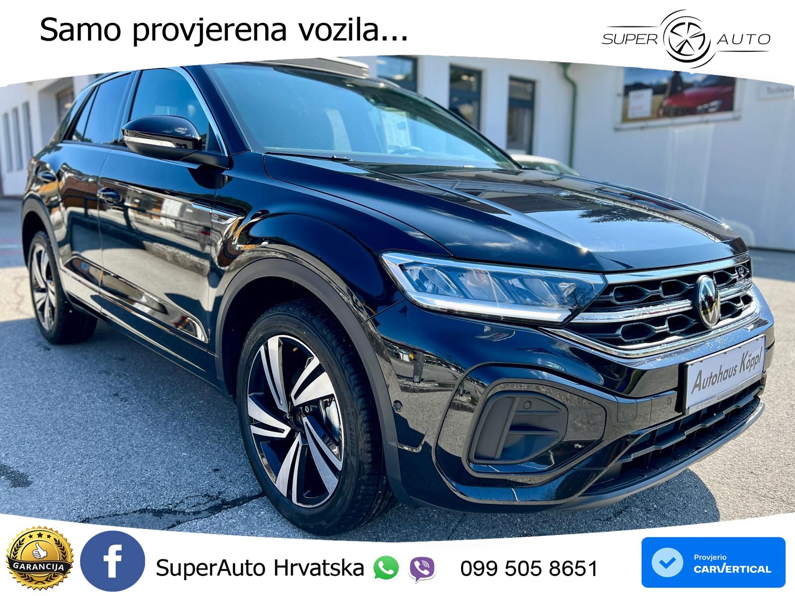 Volkswagen T-Roc 1.5 TSI (150 KS) DSG LED+GR SJED+ACC