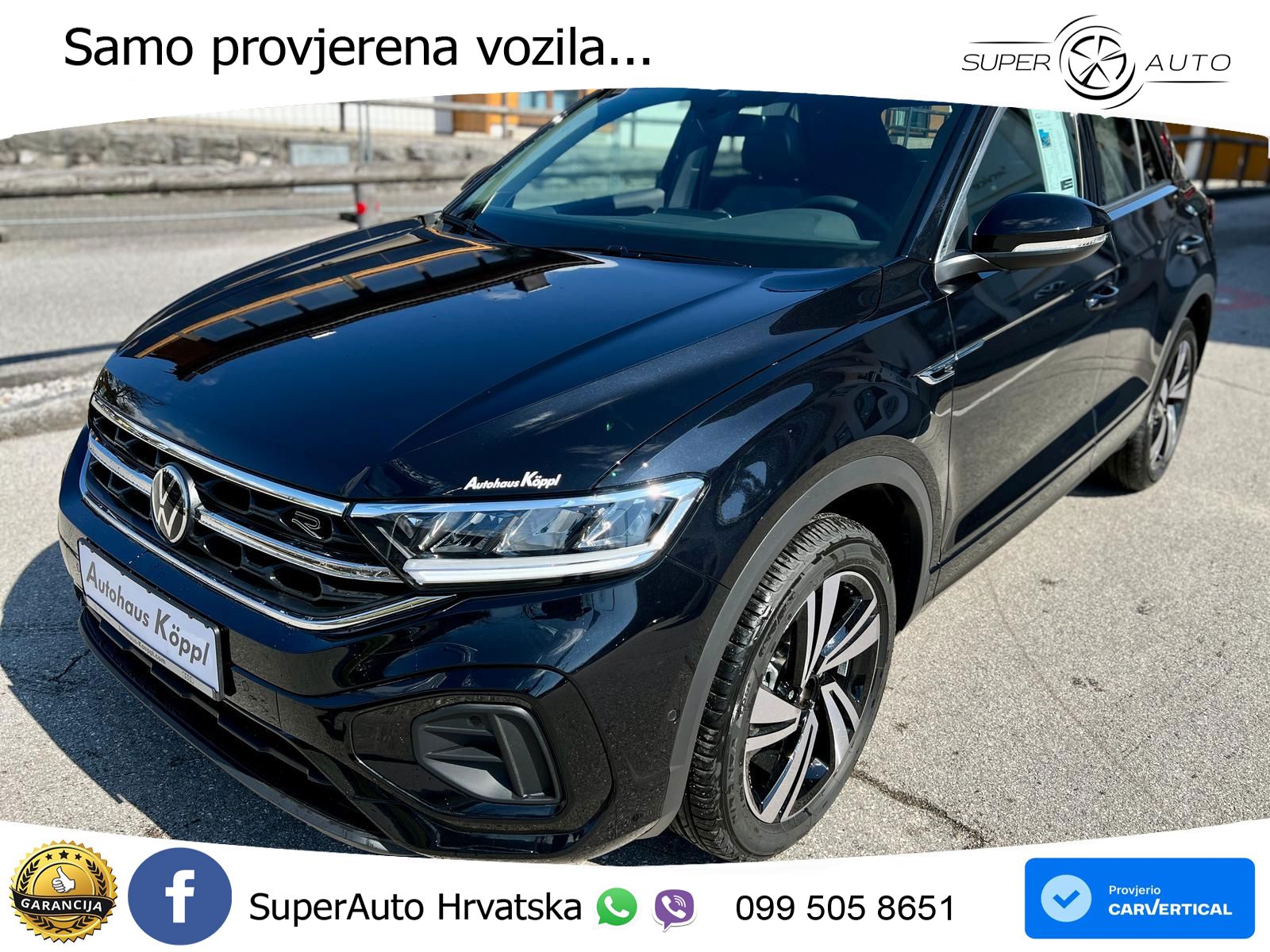 Volkswagen T-Roc 1.5 TSI (150 KS) DSG LED+GR SJED+ACC