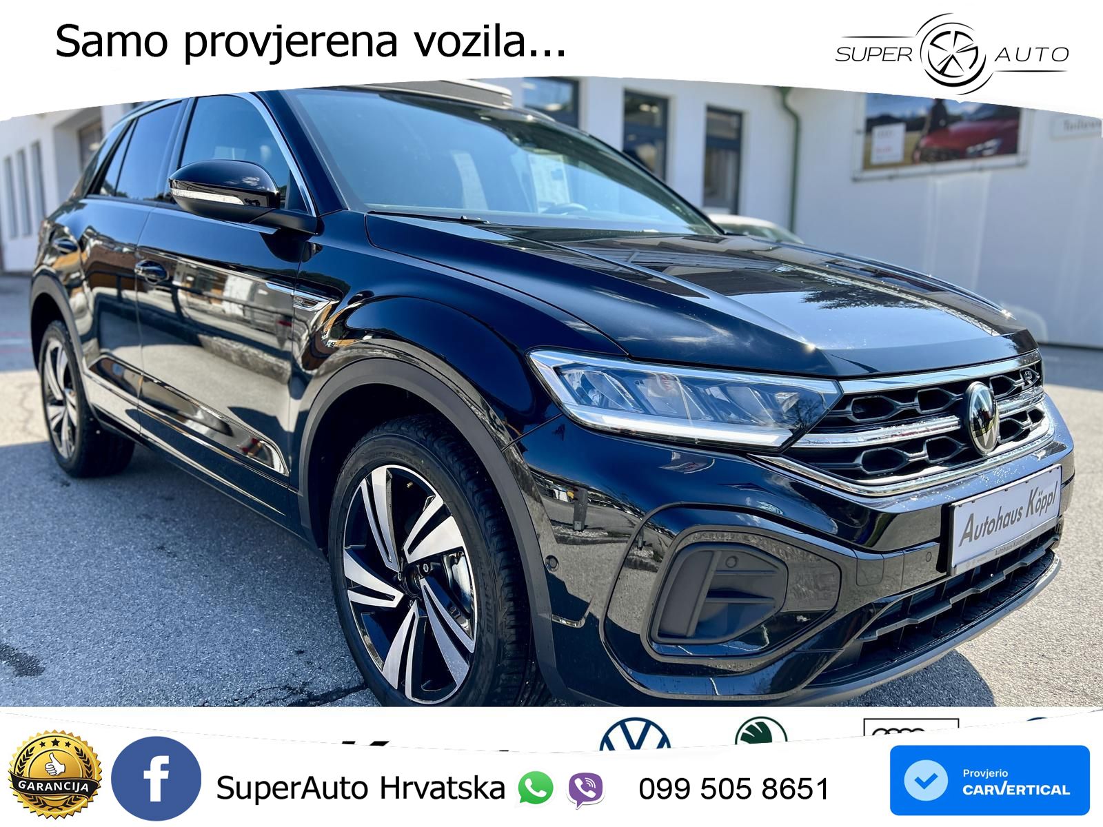 Volkswagen T-Roc 1.5 TSI (150 KS) DSG LED+GR SJED+ACC