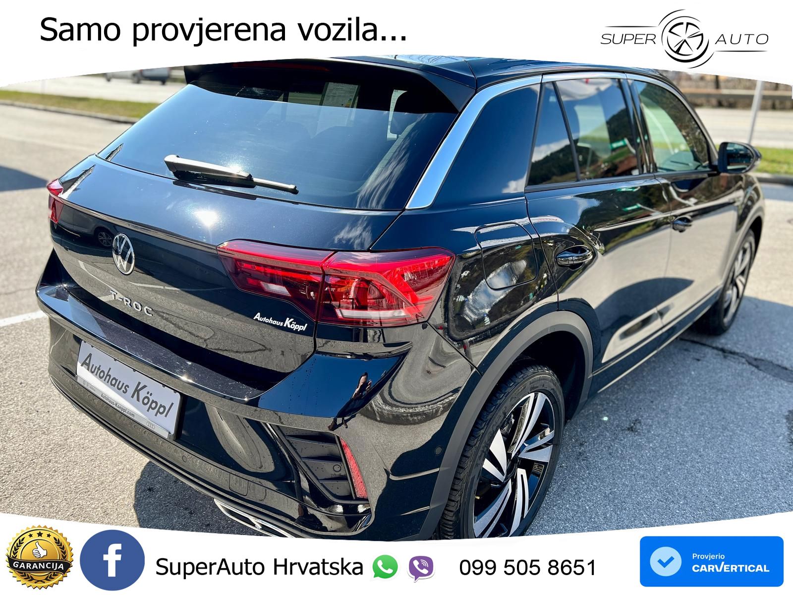 Volkswagen T-Roc 1.5 TSI (150 KS) DSG LED+GR SJED+ACC