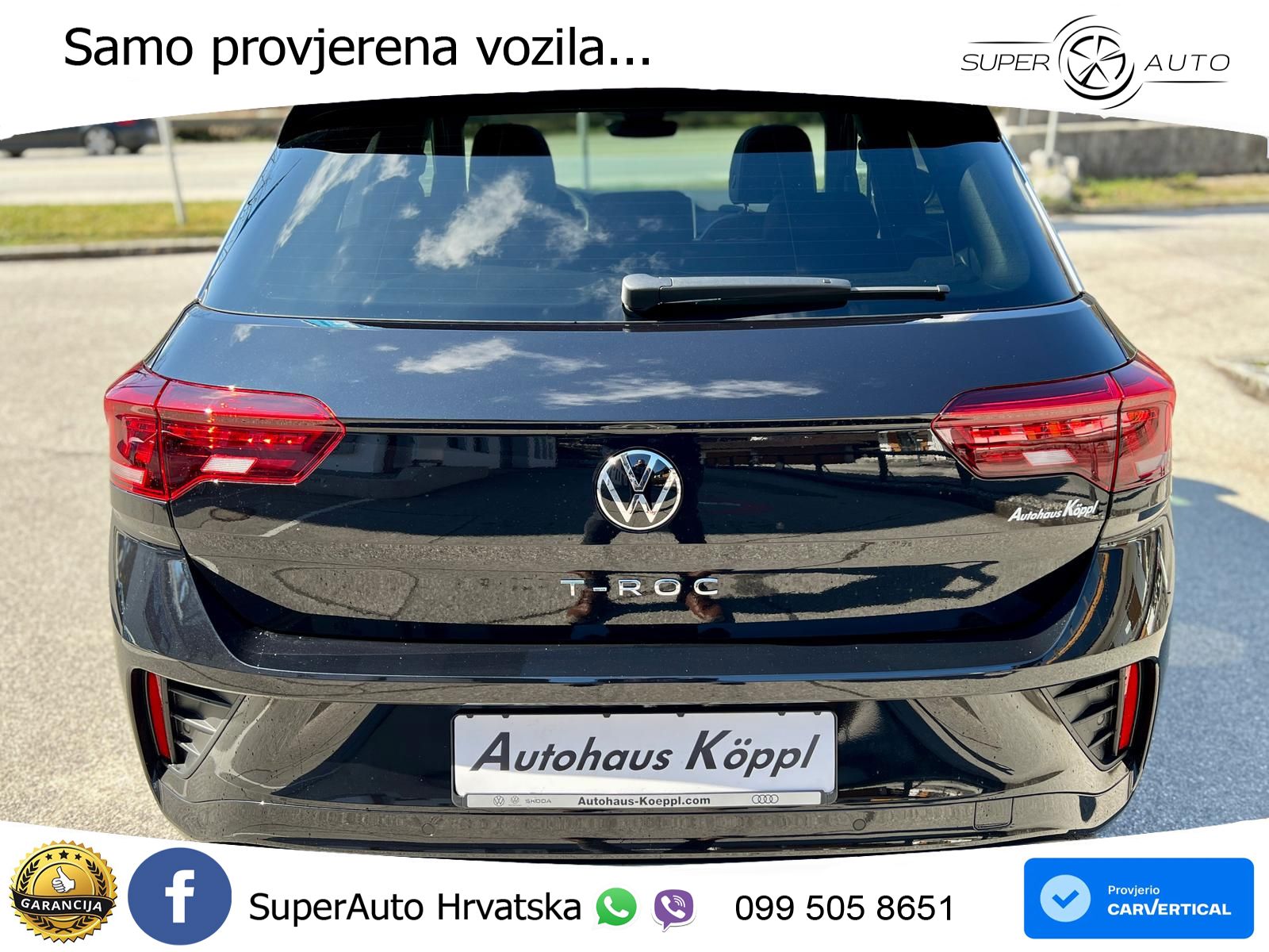 Volkswagen T-Roc 1.5 TSI (150 KS) DSG LED+GR SJED+ACC