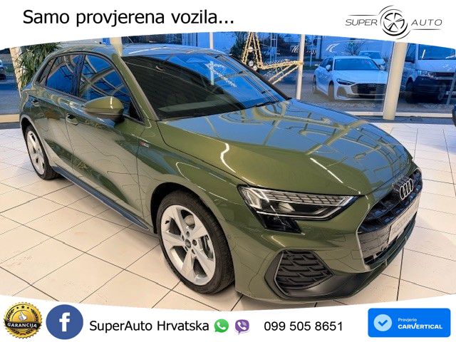 Audi A3 40 TFSI (204 KS) quattro S tronic S line LED+GR SJED+ACC