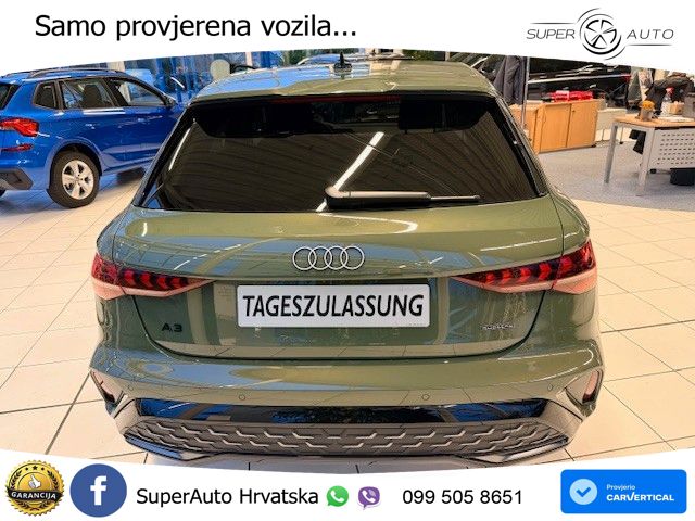 Audi A3 40 TFSI (204 KS) quattro S tronic S line LED+GR SJED+ACC