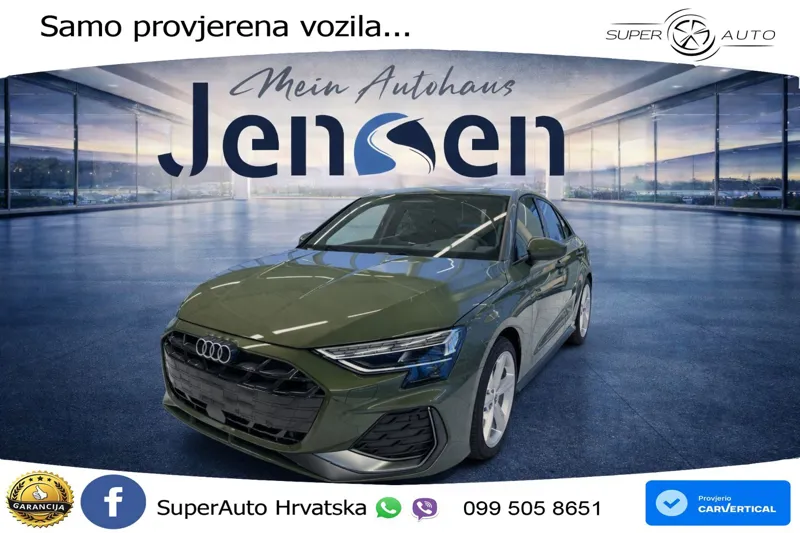 Audi A3 40 TFSI (204 KS) quattro S tronic S line LED+GR SJED+ACC
