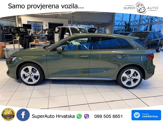 Audi A3 40 TFSI (204 KS) quattro S tronic S line LED+GR SJED+ACC
