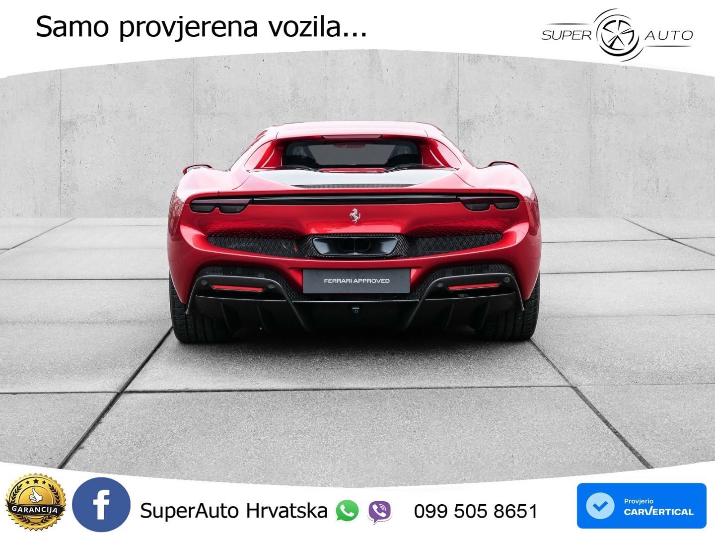Ferrari 296 GTB 3.0 V6 (830 KS) F1 DCT