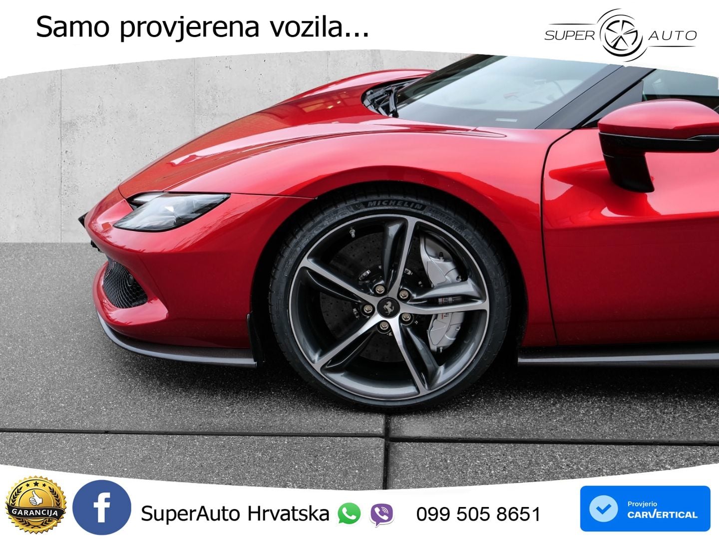 Ferrari 296 GTB 3.0 V6 (830 KS) F1 DCT