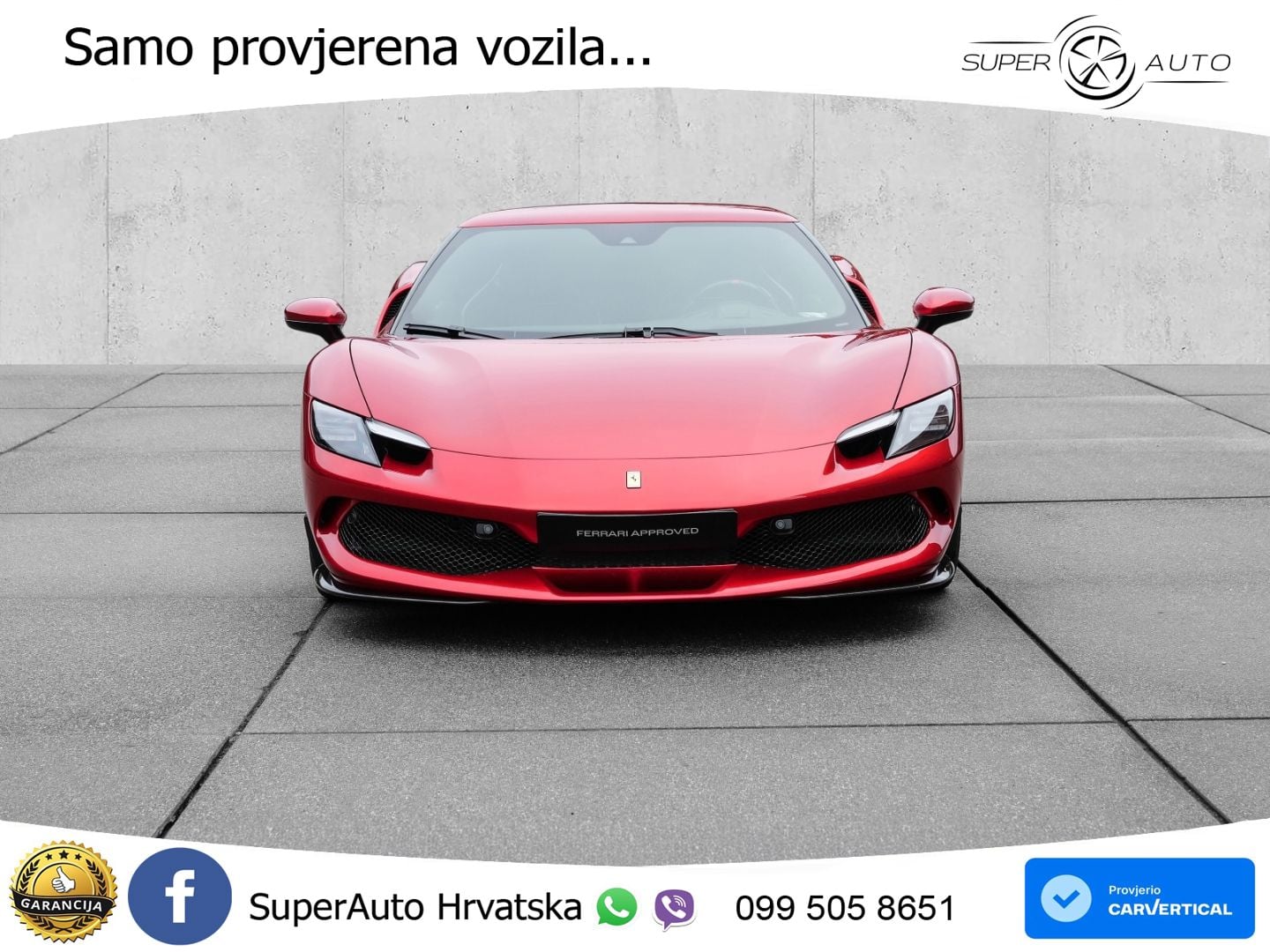Ferrari 296 GTB 3.0 V6 (830 KS) F1 DCT