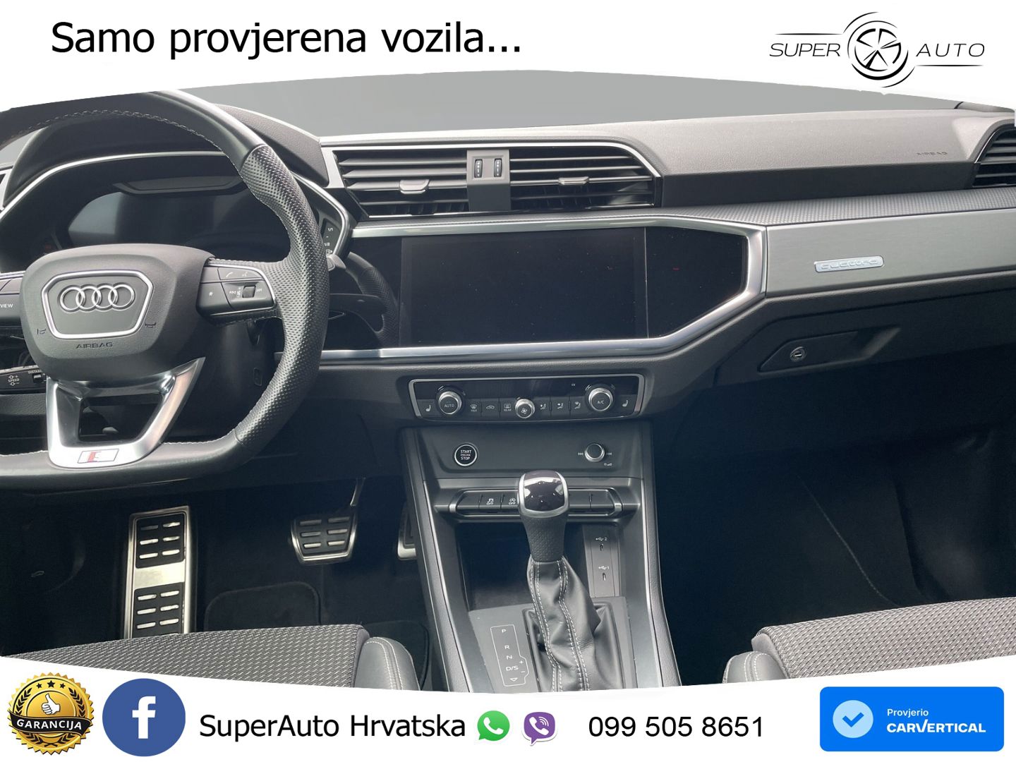 Audi Q3 45 TFSI (245 KS) quattro S tronic S line LED+GR SJED+ACC