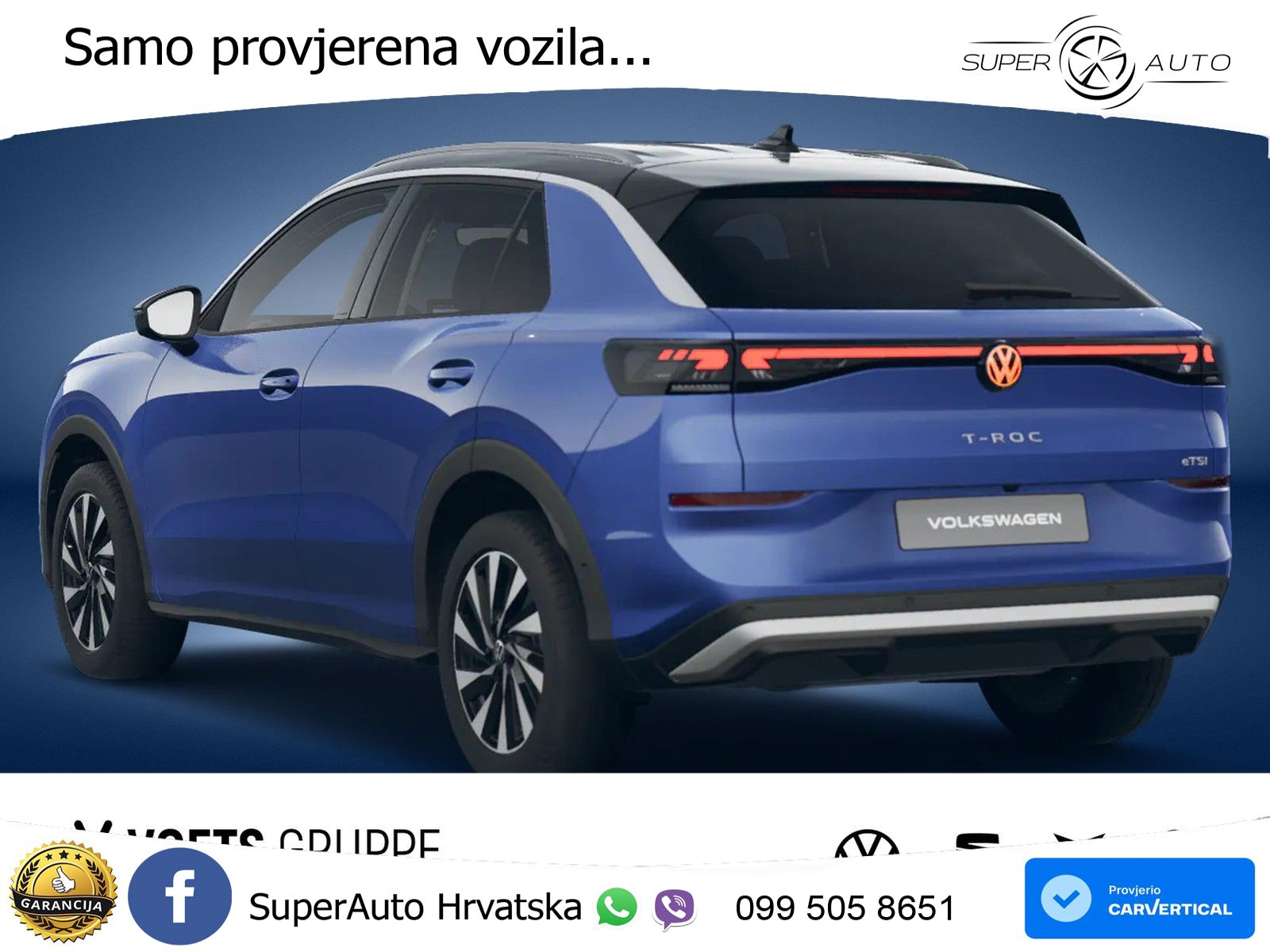 Volkswagen T-Roc 1.5 eTSI (116 KS)  DSG MATRIX+GR SJED+KAM