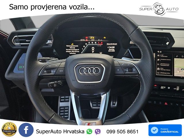 Audi S3 Limuzina 2.0 TFSI (333 KS) quattro S tronic MATRIX+GR SJED+KAM