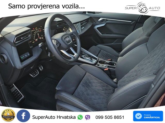 Audi S3 Limuzina 2.0 TFSI (333 KS) quattro S tronic MATRIX+GR SJED+KAM