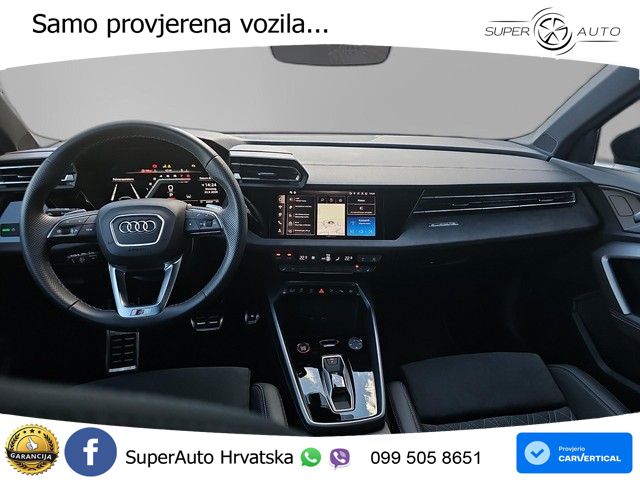 Audi S3 Limuzina 2.0 TFSI (333 KS) quattro S tronic MATRIX+GR SJED+KAM