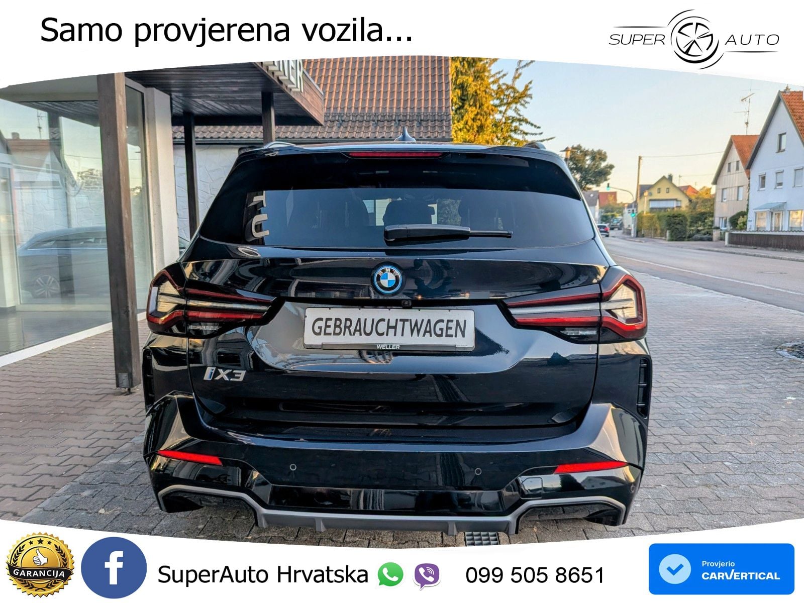 BMW iX3 80 kWh (286 KS) M Sport LED+GR SJED+ACC