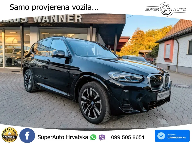 BMW iX3 80 kWh (286 KS) M Sport LED+GR SJED+ACC
