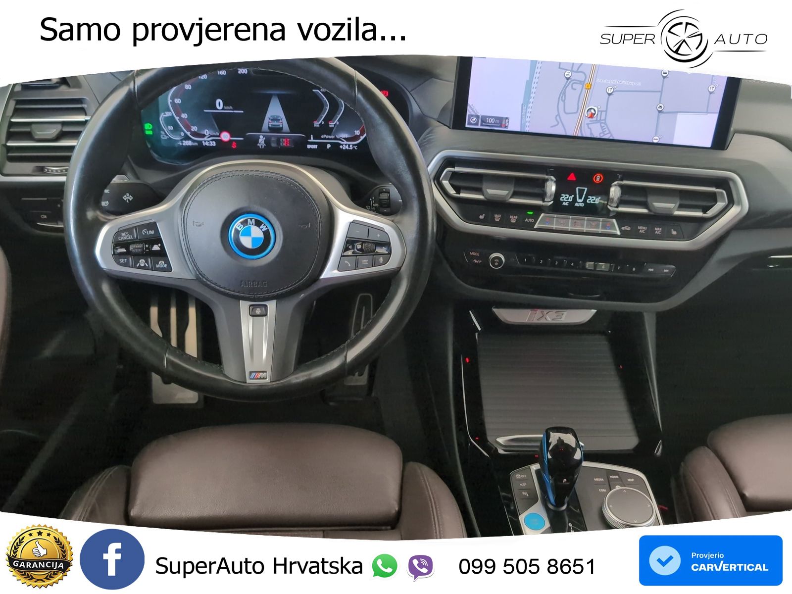 BMW iX3 80 kWh (286 KS) LED+GR SJED+ACC