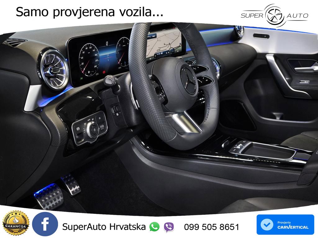 Mercedes-Benz A 200d 8G-DCT AMG ACC+GR SJED+360+PANO