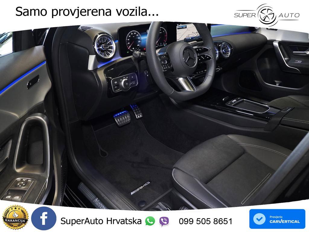 Mercedes-Benz A 200d 8G-DCT AMG ACC+GR SJED+360+PANO