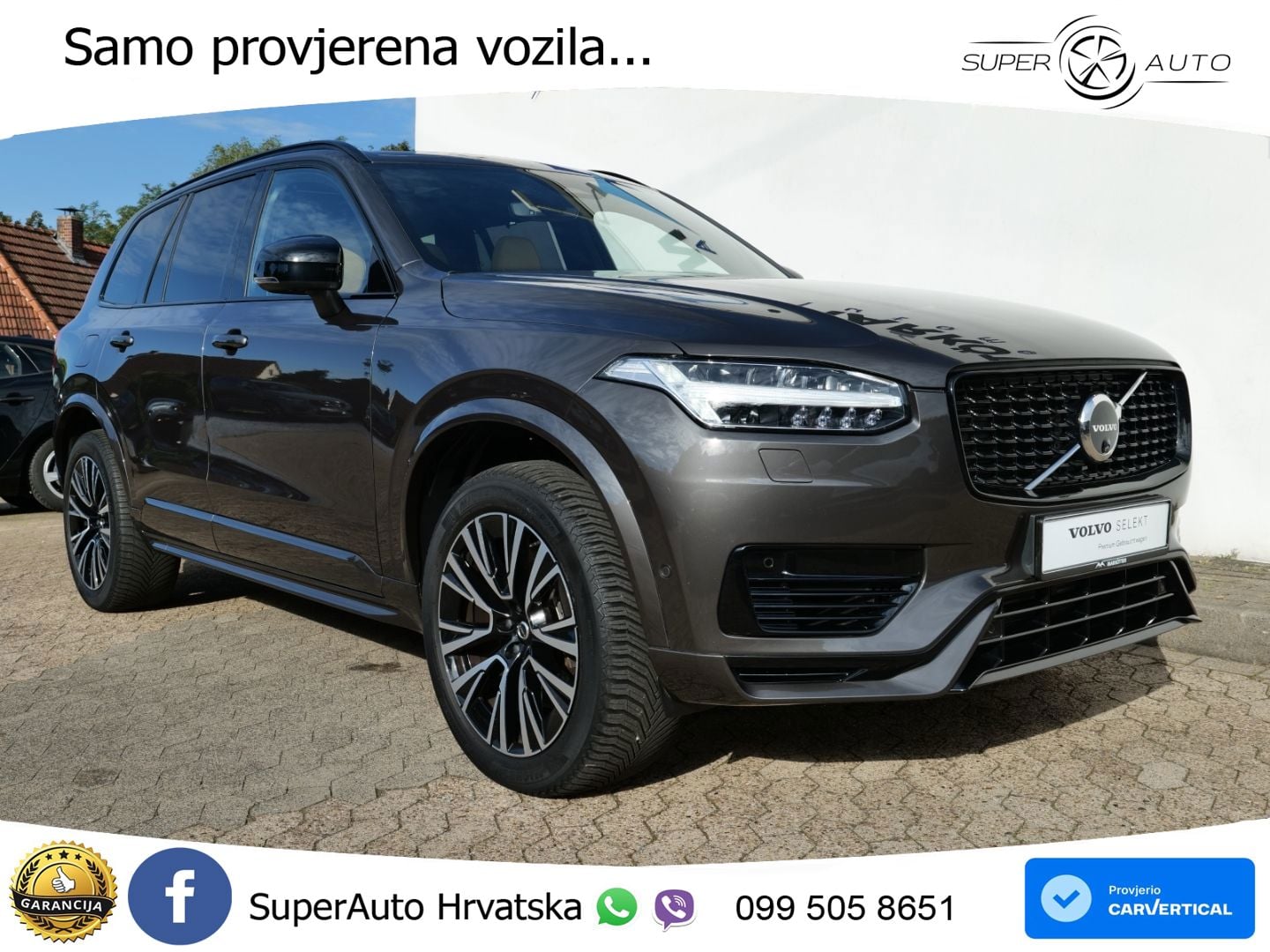 Volvo XC90 2.0 T8 AWD Automatic ACC+HEAD+4xGR SJED+360+PANO
