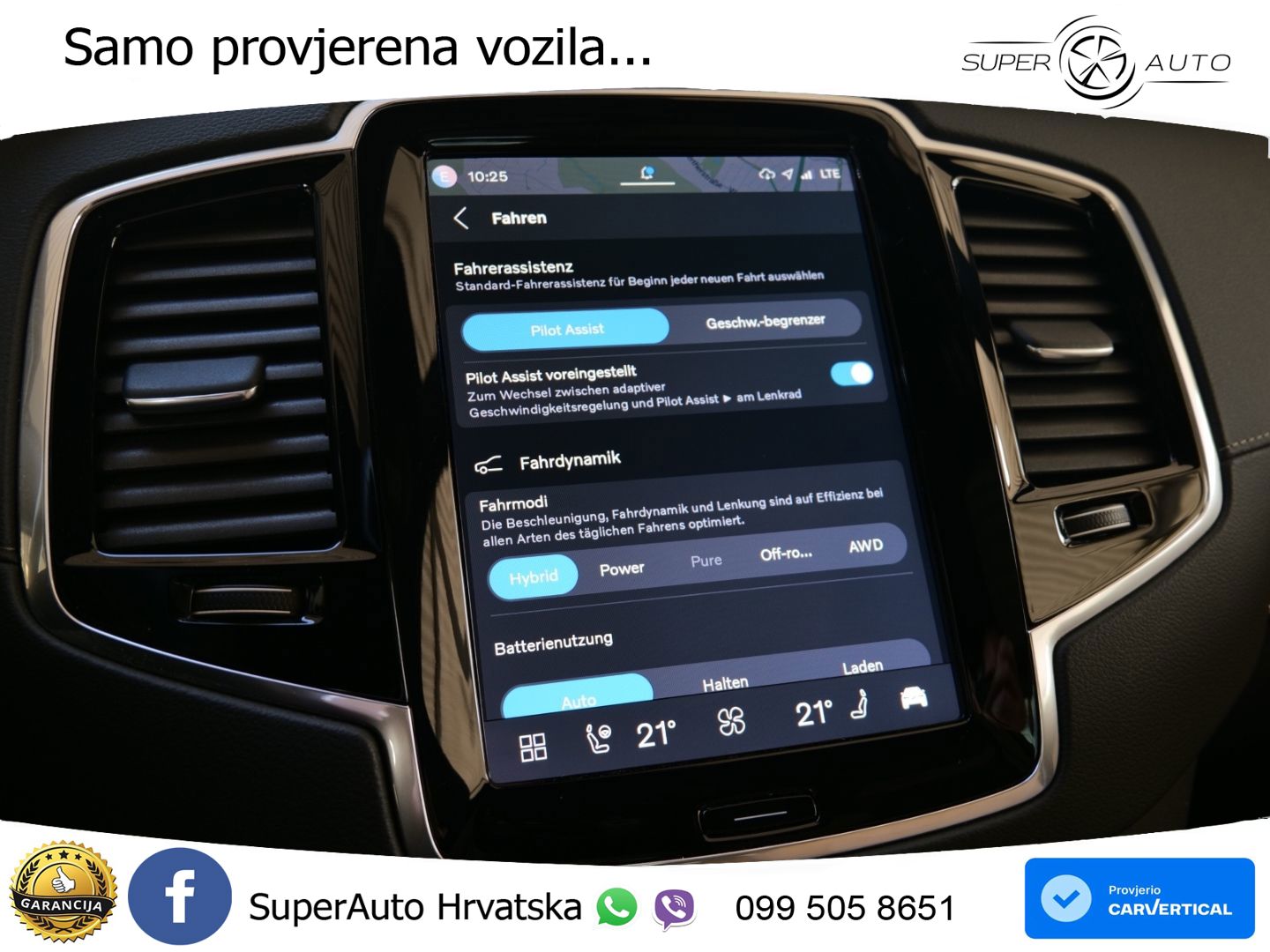 Volvo XC90 2.0 T8 AWD Automatic ACC+HEAD+4xGR SJED+360+PANO