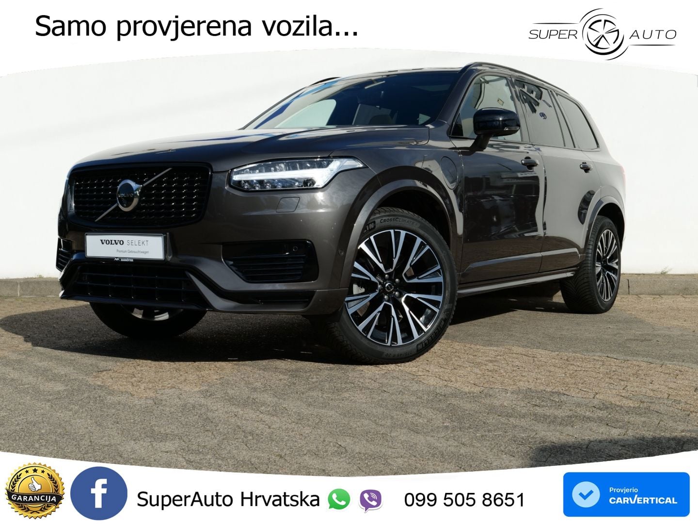 Volvo XC90 2.0 T8 AWD Automatic ACC+HEAD+4xGR SJED+360+PANO