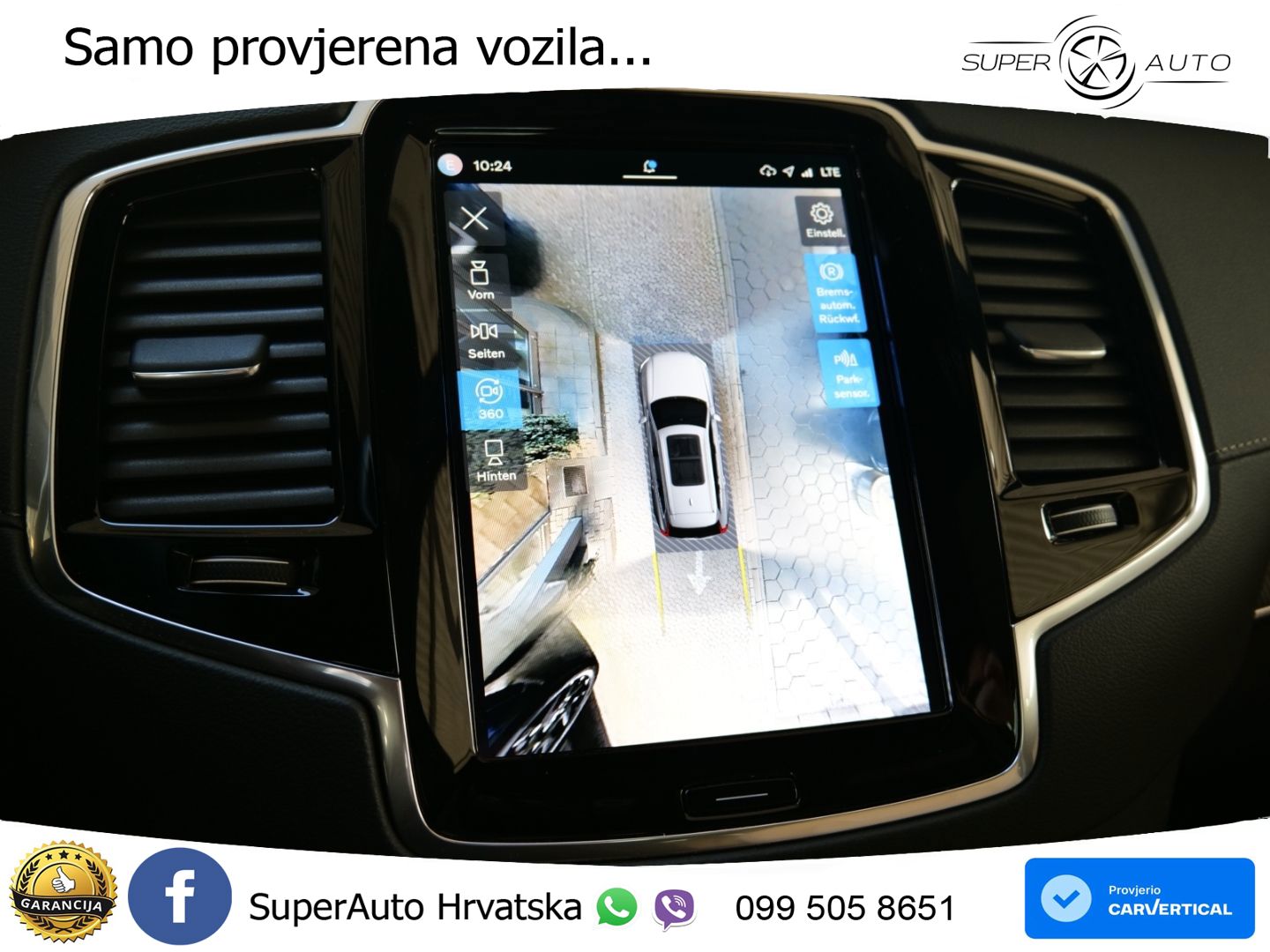 Volvo XC90 2.0 T8 AWD Automatic ACC+HEAD+4xGR SJED+360+PANO