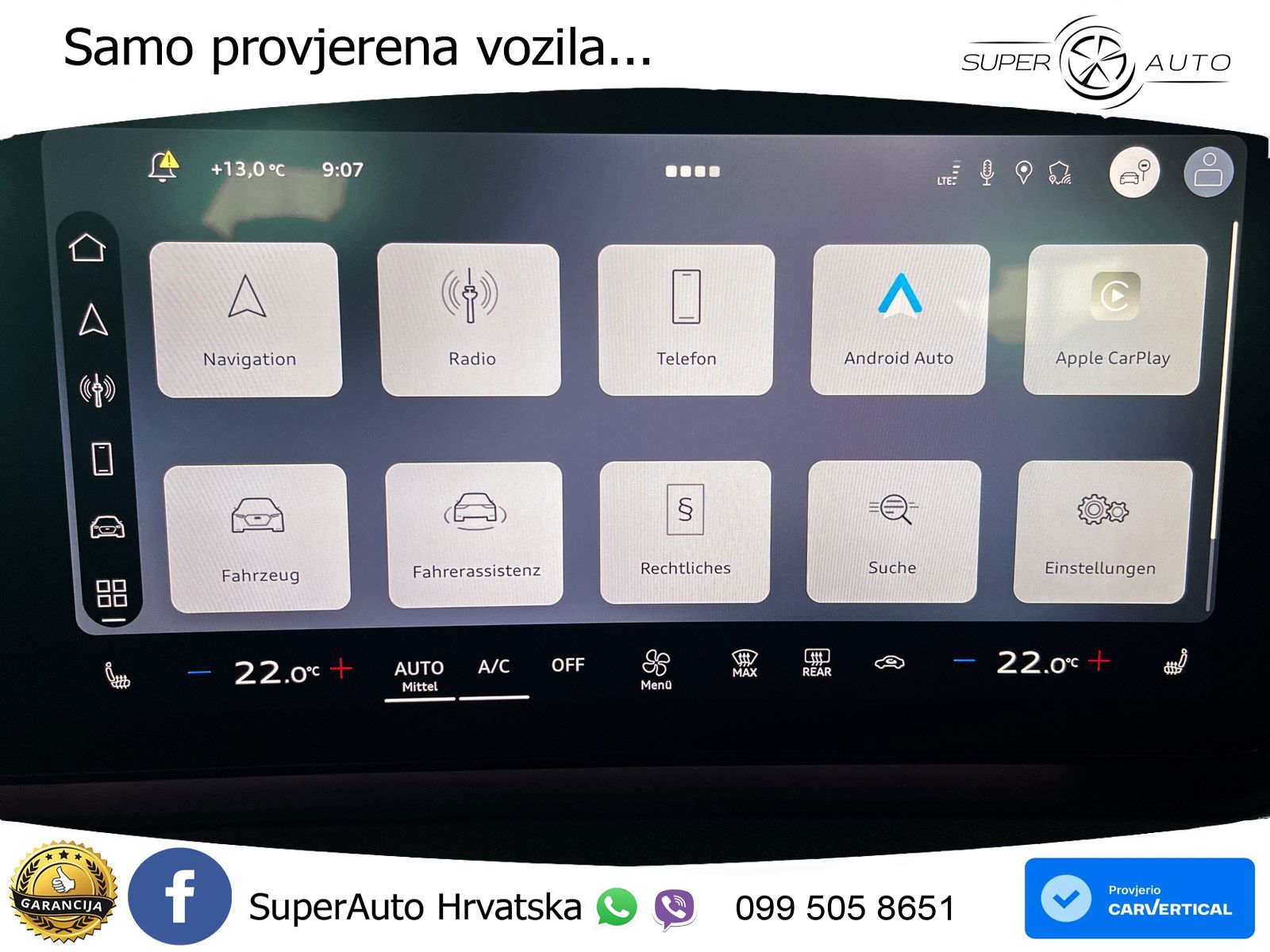 Audi Q3 2.0 TFSI (265 KS) quattro S tronic S line LED+GR SJED+ACC