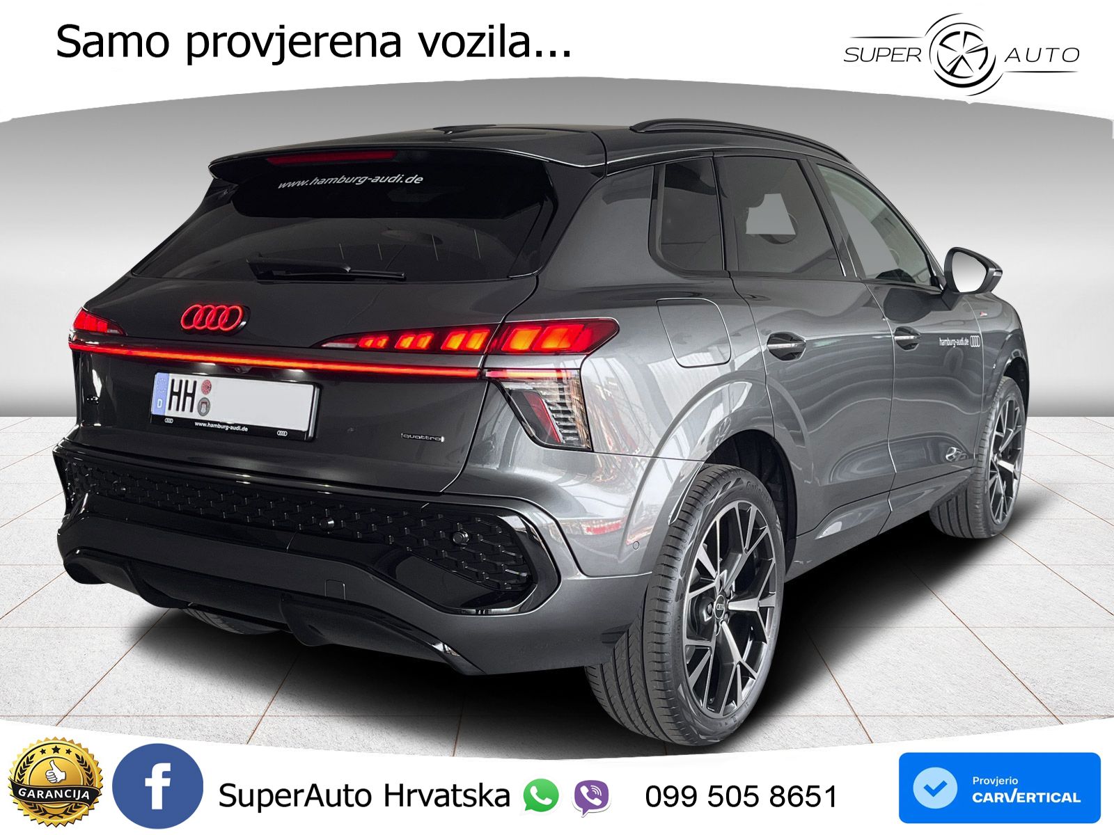 Audi Q3 2.0 TFSI (265 KS) quattro S tronic S line LED+GR SJED+ACC