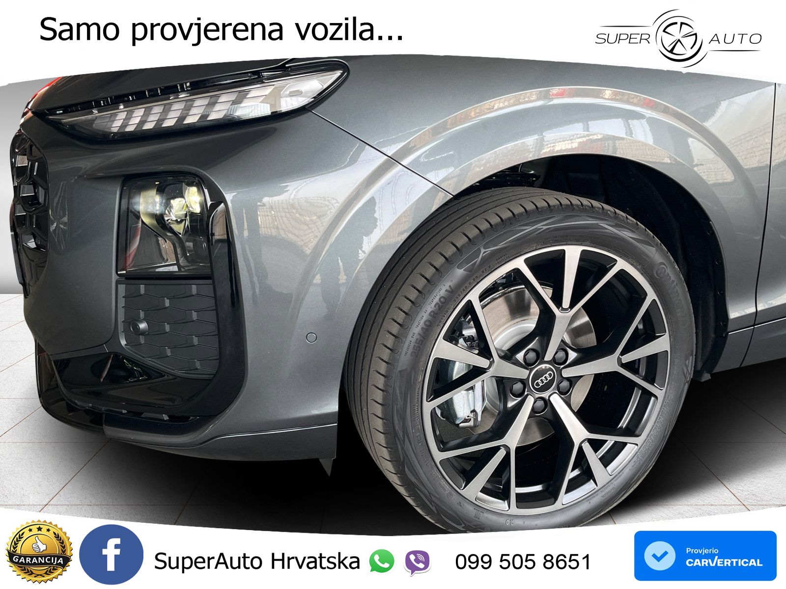 Audi Q3 2.0 TFSI (265 KS) quattro S tronic S line LED+GR SJED+ACC