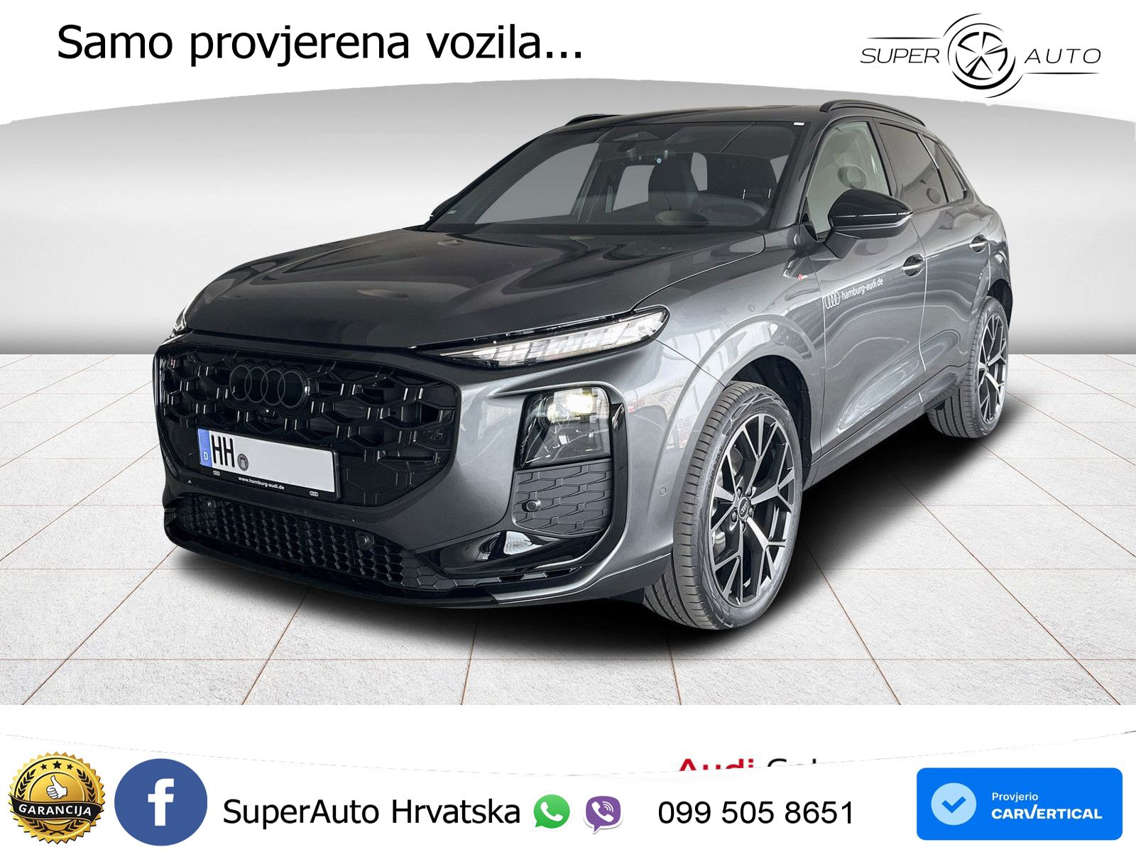 Audi Q3 2.0 TFSI (265 KS) quattro S tronic S line LED+GR SJED+ACC