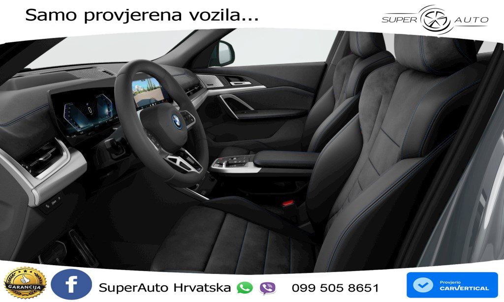 BMW iX2 66.5 kWh (313 KS) xDrive30 M Sport LED+GR SJED+ACC