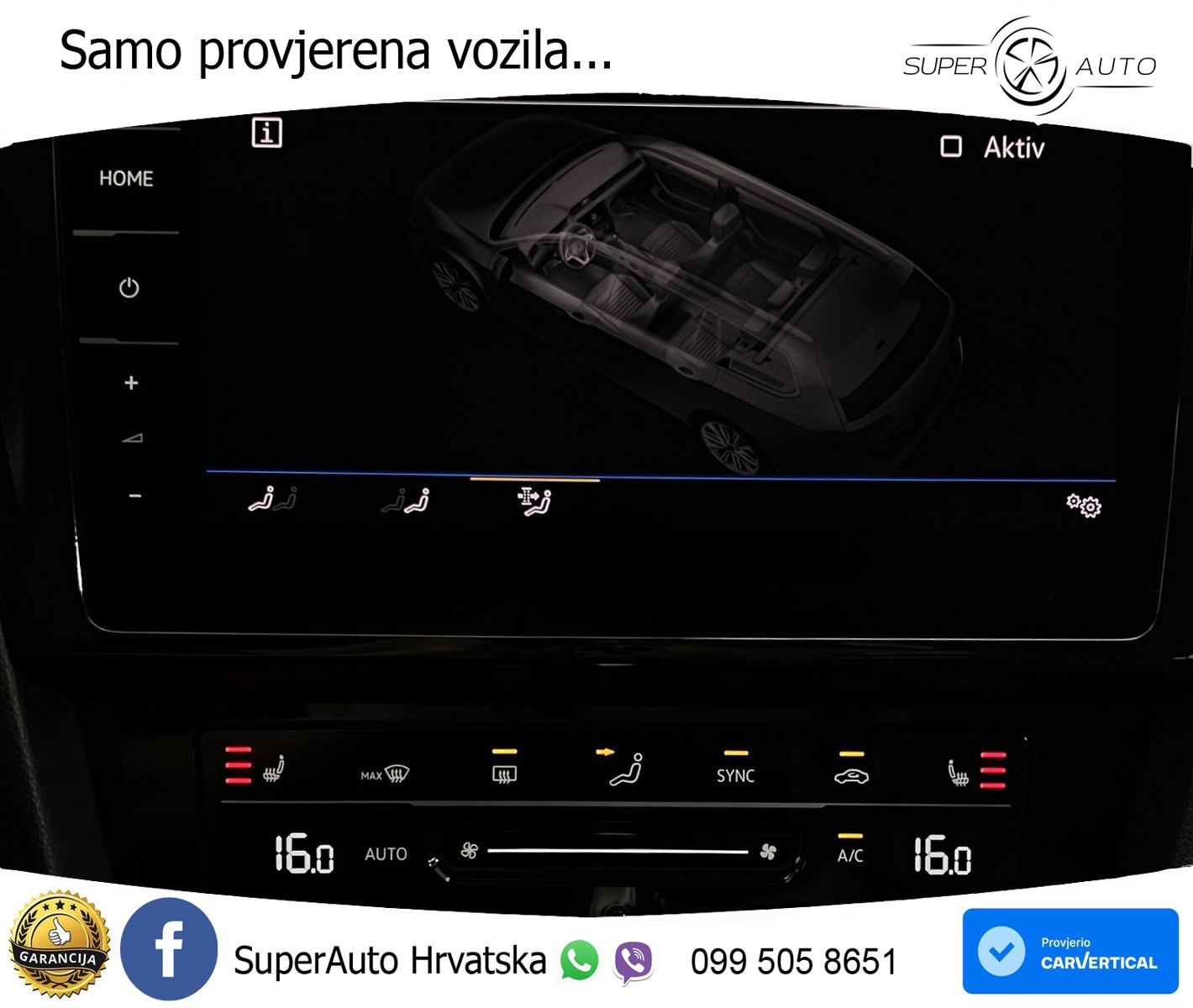 Volkswagen Passat Variant 2.0 TDI (150 KS) DSG Business ZRAČNI+ACC+GR SJED+KAM