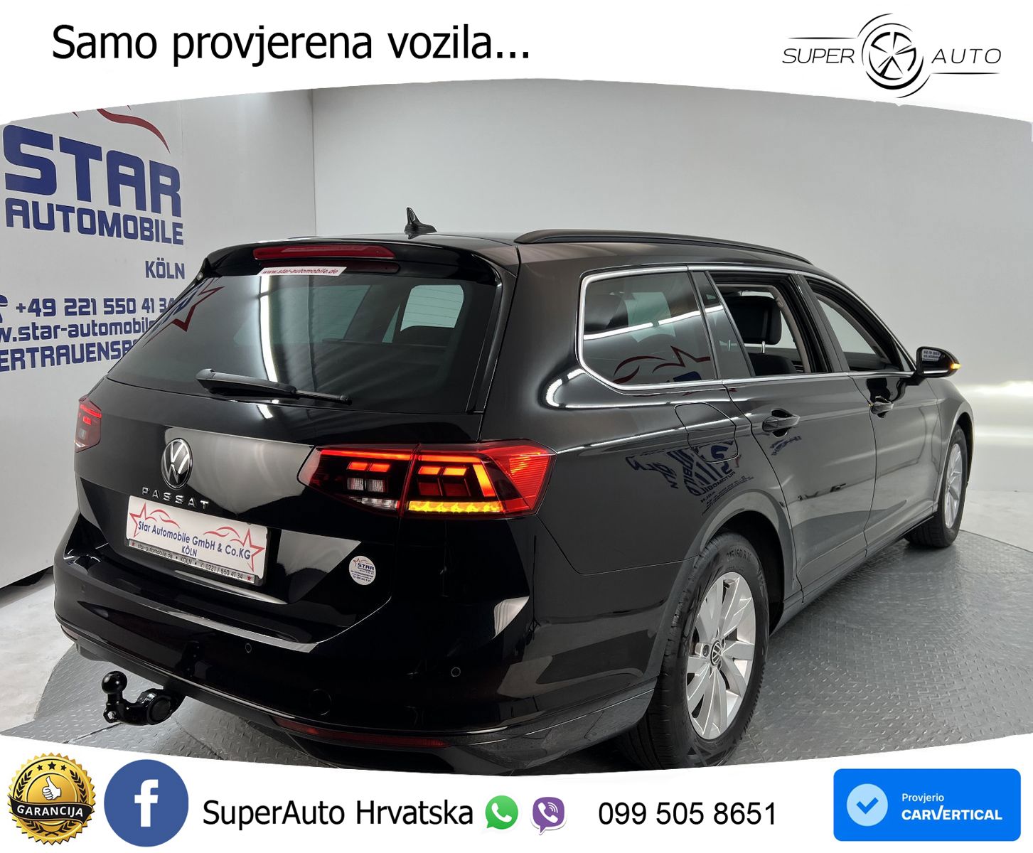 Volkswagen Passat Variant 2.0 TDI (150 KS) DSG Business ZRAČNI+ACC+GR SJED+KAM