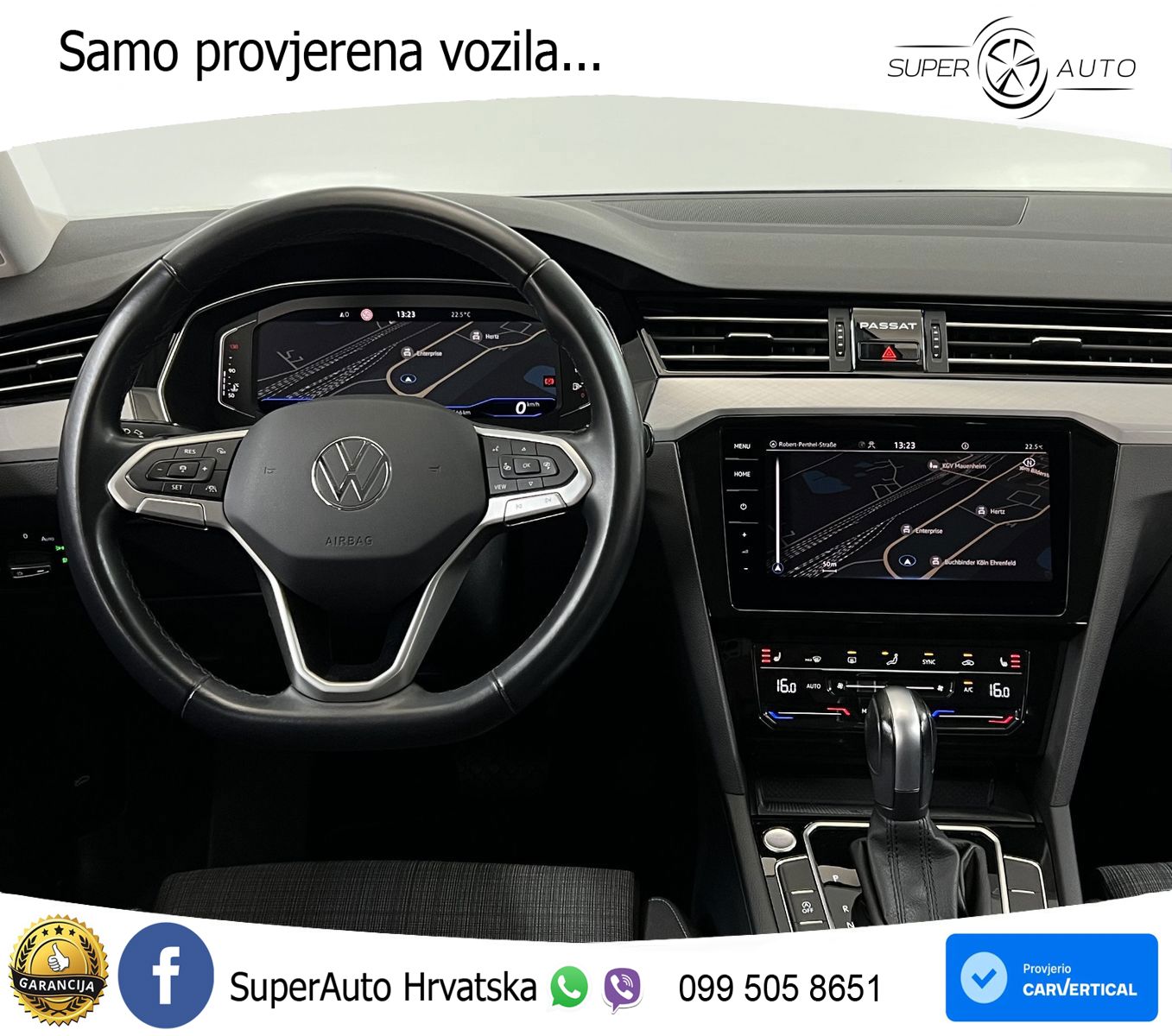 Volkswagen Passat Variant 2.0 TDI (150 KS) DSG Business ZRAČNI+ACC+GR SJED+KAM