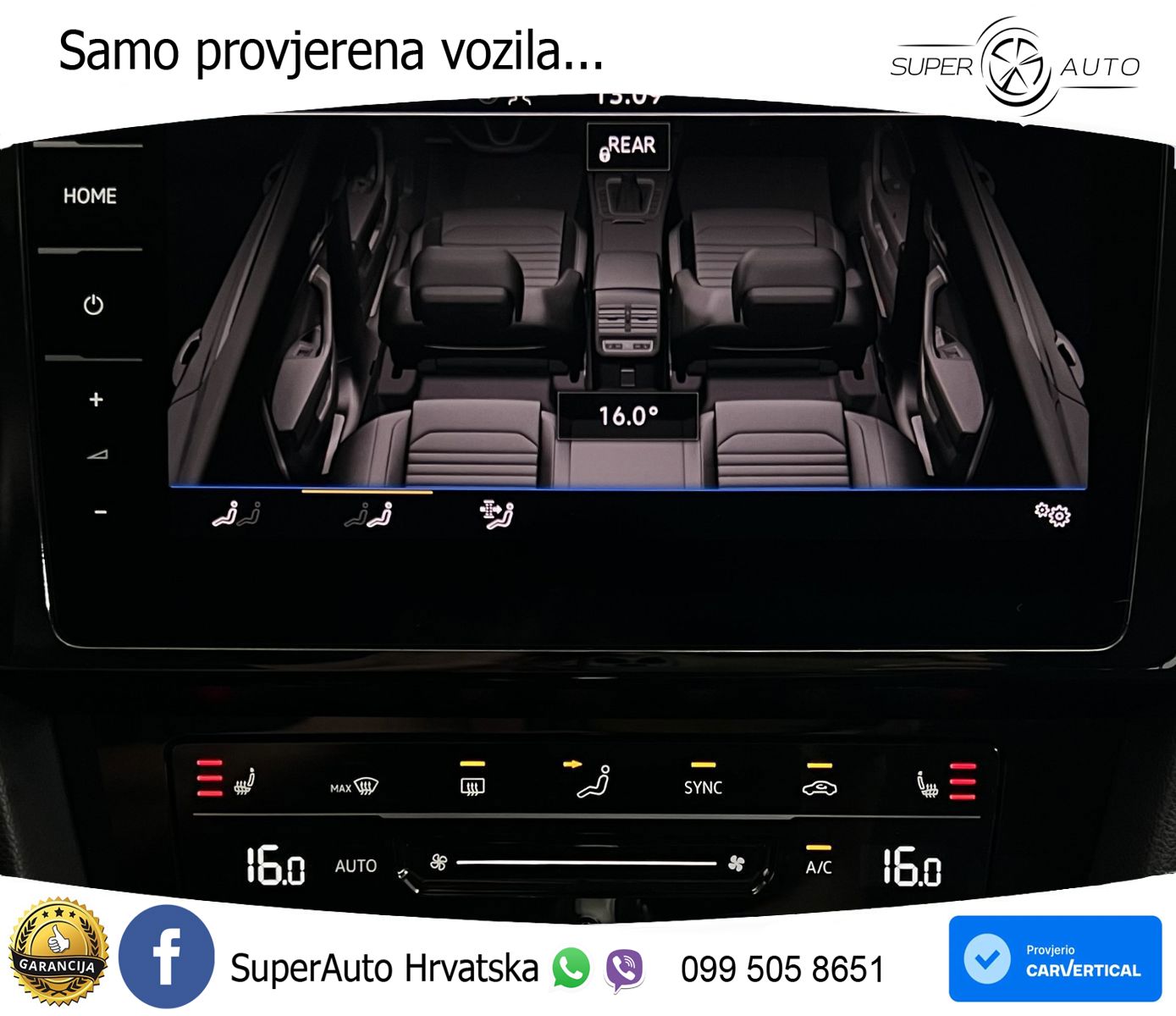 Volkswagen Passat Variant 2.0 TDI (150 KS) DSG Business ZRAČNI+ACC+GR SJED+KAM