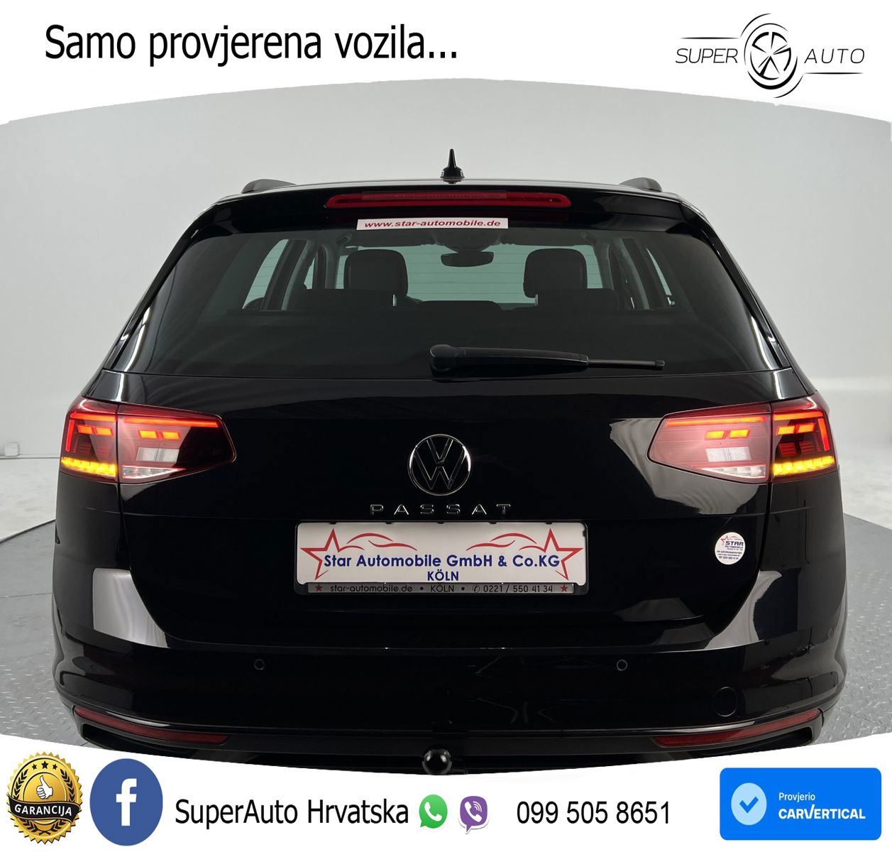 Volkswagen Passat Variant 2.0 TDI (150 KS) DSG Business ZRAČNI+ACC+GR SJED+KAM