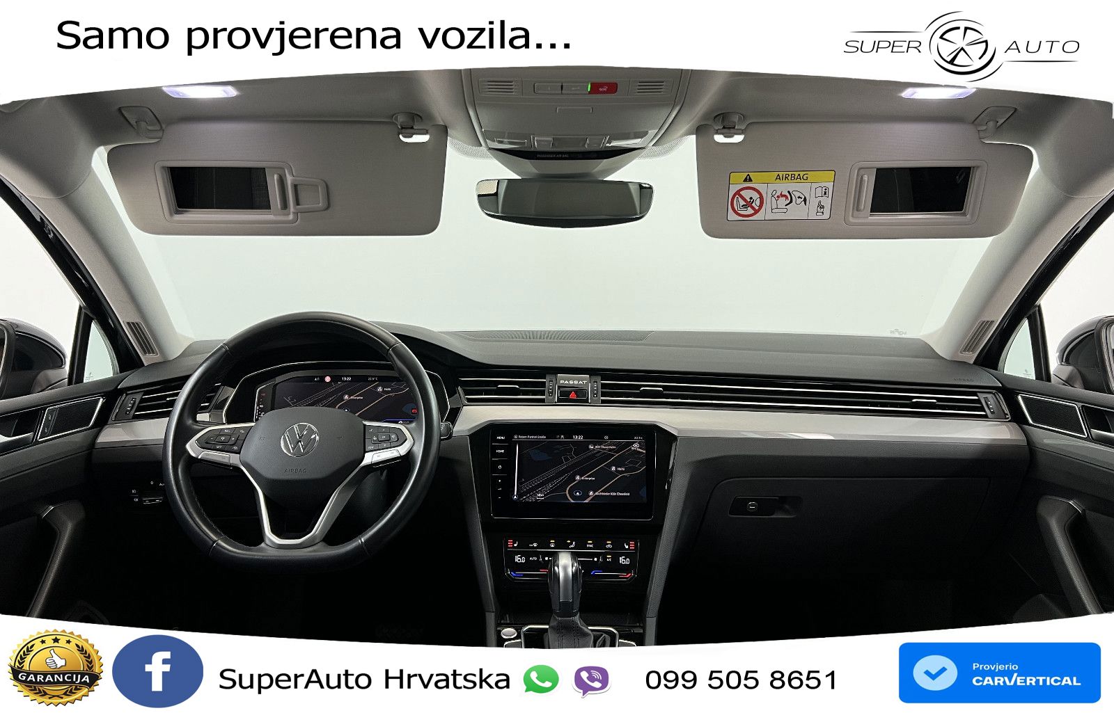 Volkswagen Passat Variant 2.0 TDI (150 KS) DSG Business ZRAČNI+ACC+GR SJED+KAM