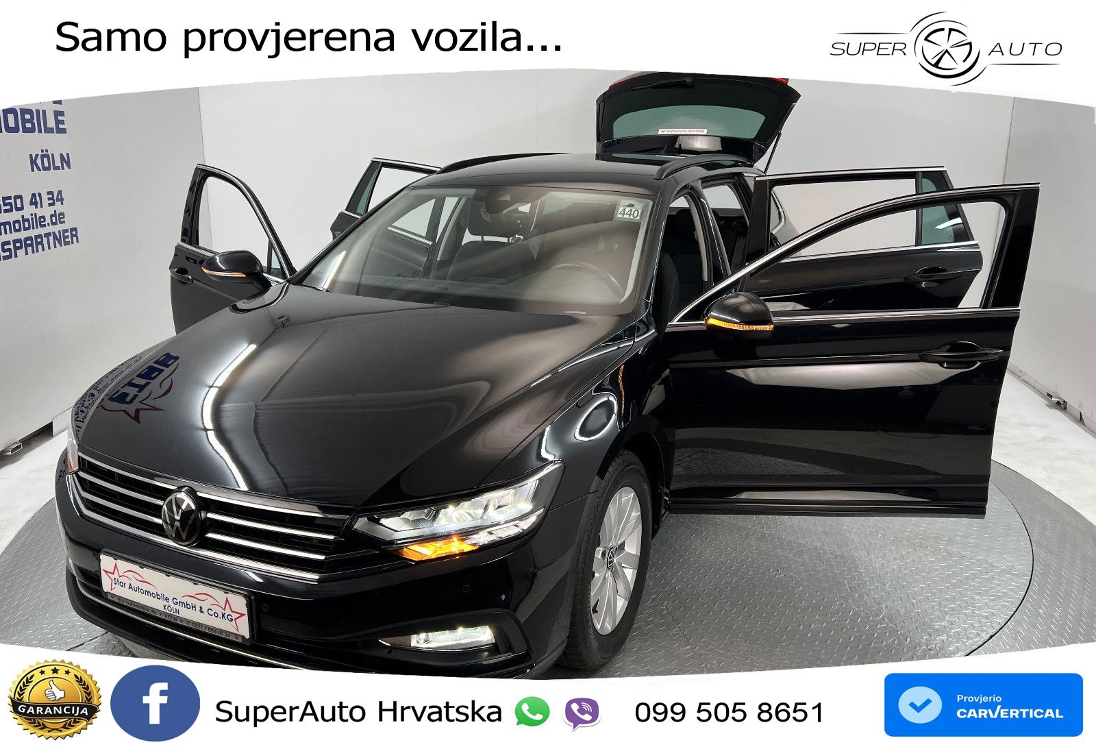Volkswagen Passat Variant 2.0 TDI (150 KS) DSG Business ZRAČNI+ACC+GR SJED+KAM