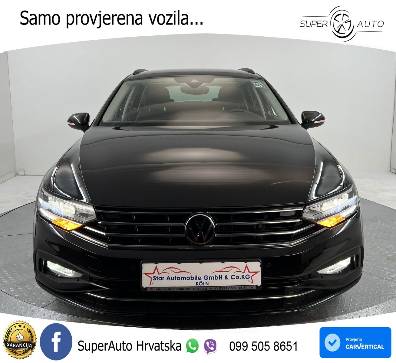 Volkswagen Passat Variant 2.0 TDI (150 KS) DSG Business ZRAČNI+ACC+GR SJED+KAM