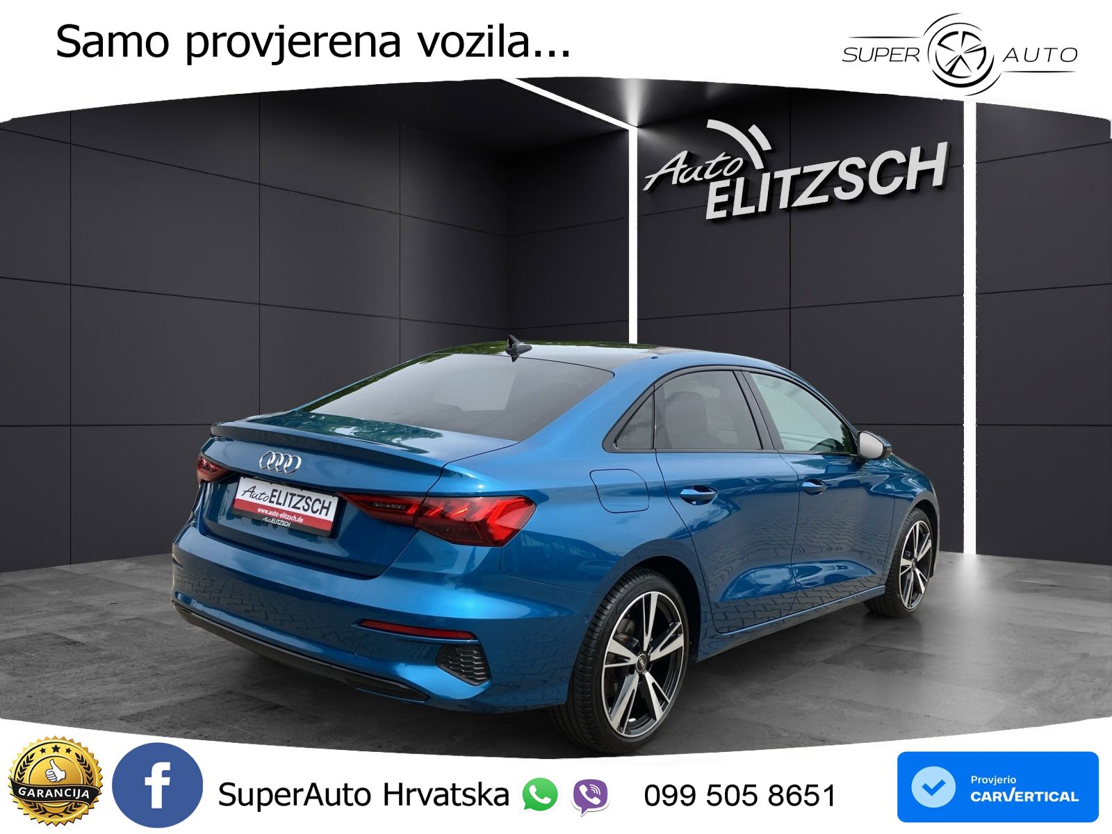 Audi A3 Limuzina 35 TFSI (150 KS) S tronic advanced MATRIX+GR SJED+KAM