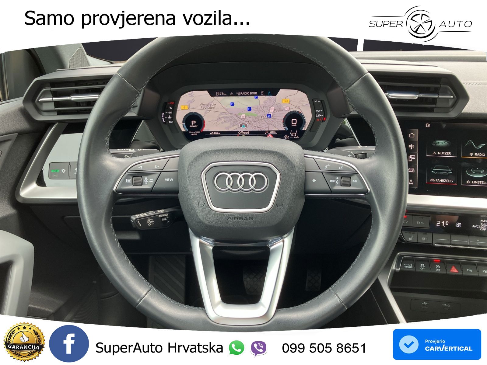 Audi A3 Limuzina 35 TFSI (150 KS) S tronic advanced MATRIX+GR SJED+KAM