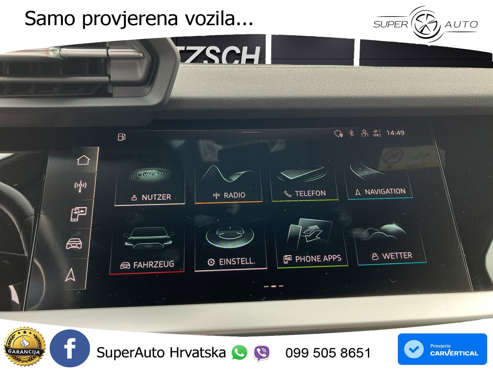Audi A3 Limuzina 35 TFSI (150 KS) S tronic advanced MATRIX+GR SJED+KAM