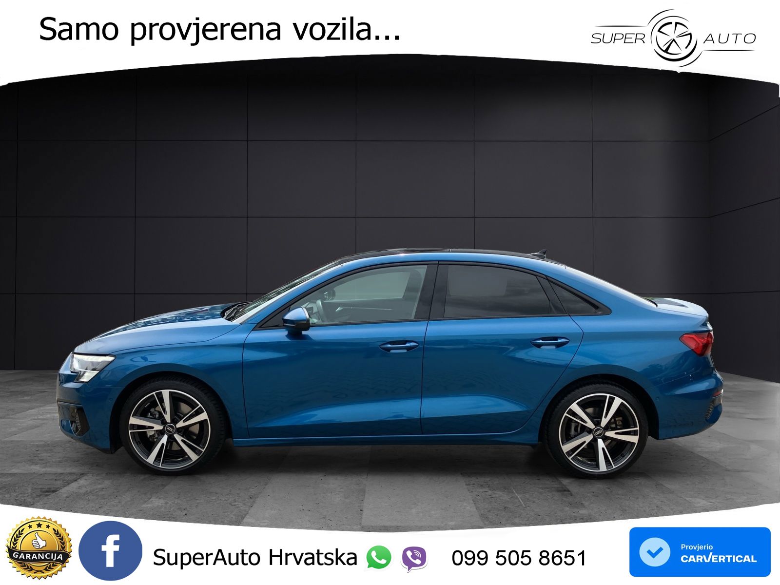 Audi A3 Limuzina 35 TFSI (150 KS) S tronic advanced MATRIX+GR SJED+KAM