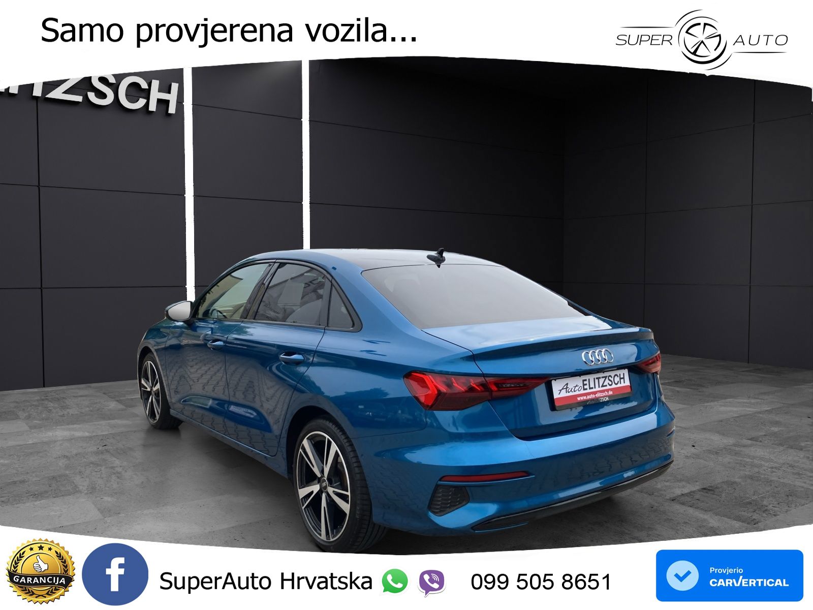 Audi A3 Limuzina 35 TFSI (150 KS) S tronic advanced MATRIX+GR SJED+KAM
