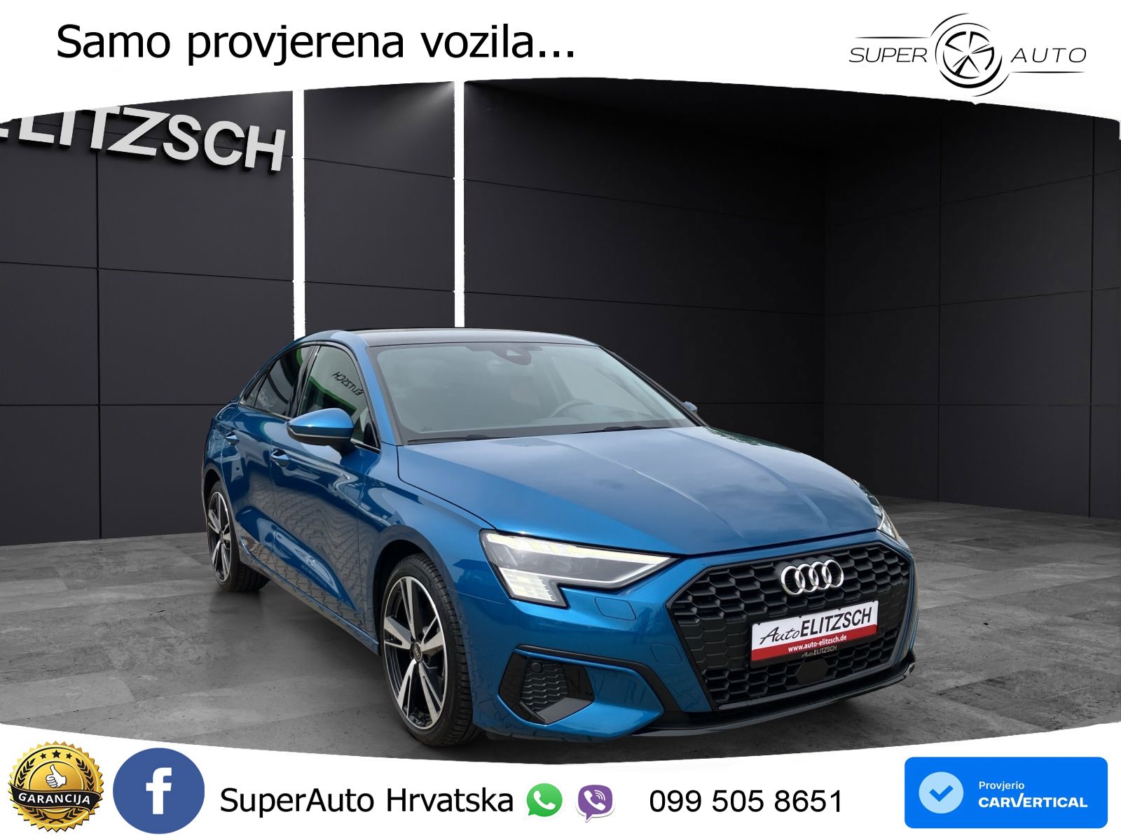 Audi A3 Limuzina 35 TFSI (150 KS) S tronic advanced MATRIX+GR SJED+KAM