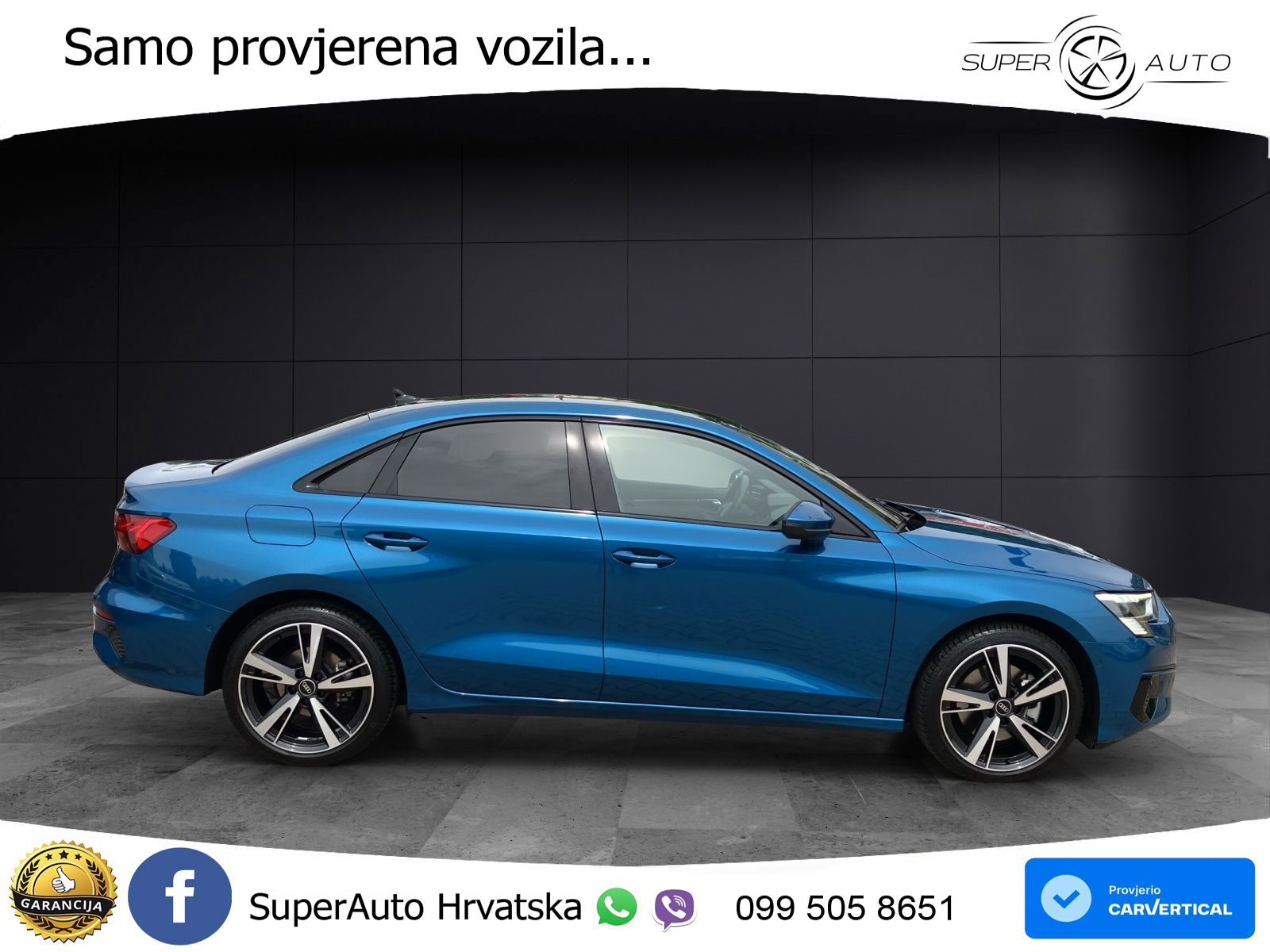 Audi A3 Limuzina 35 TFSI (150 KS) S tronic advanced MATRIX+GR SJED+KAM
