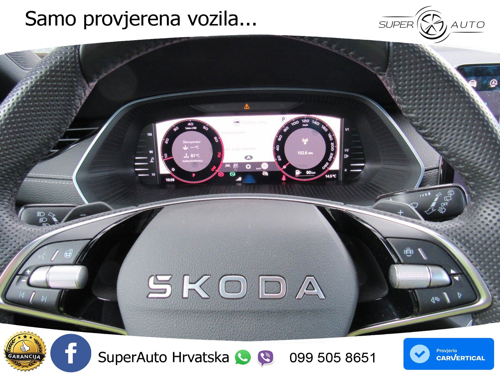 Škoda Octavia Combi 2.0 TSI (204 KS) 4x4 DSG SportLine LED+GR SJED+ACC